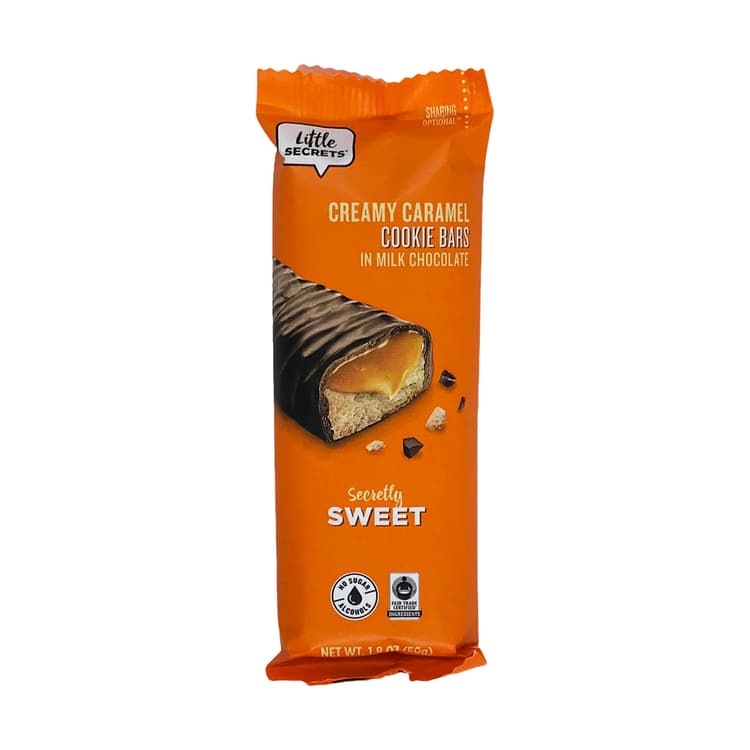 Little Secrets Milk Chocolate With Caramel Cookie Bars