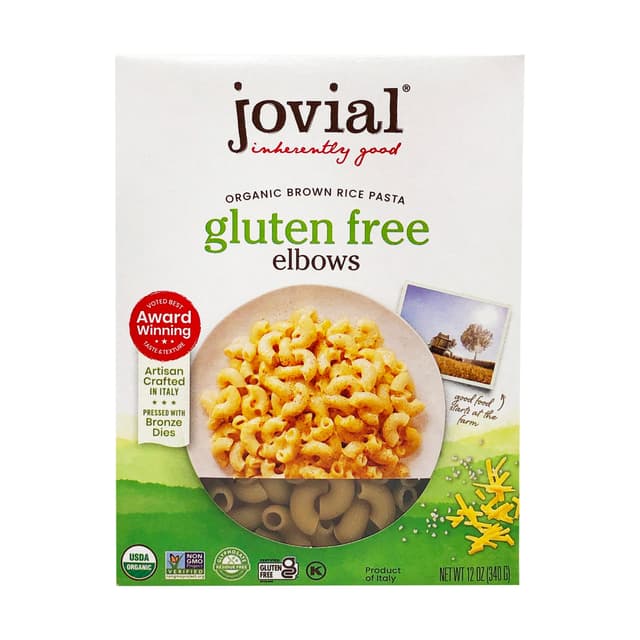 Is it Vegetarian? Jovial Brown Rice Pasta Elbows
