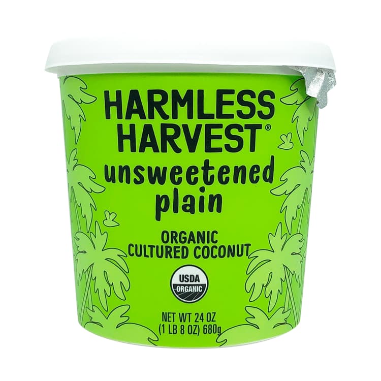 Harmless Harvest Unsweetened Plain Organic Cultured Coconut Yogurt