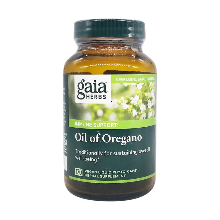 Gaia Herbs Gaia Oil Of Oregano, 120 Vegan Liquid Phyto-Caps