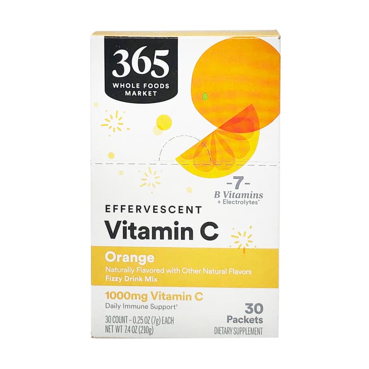 365 By Whole Foods Market Orange Effervescent C Powder