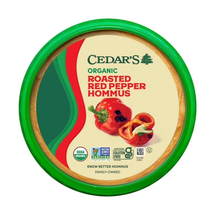 Cedars Organic Red Pepper Hummus