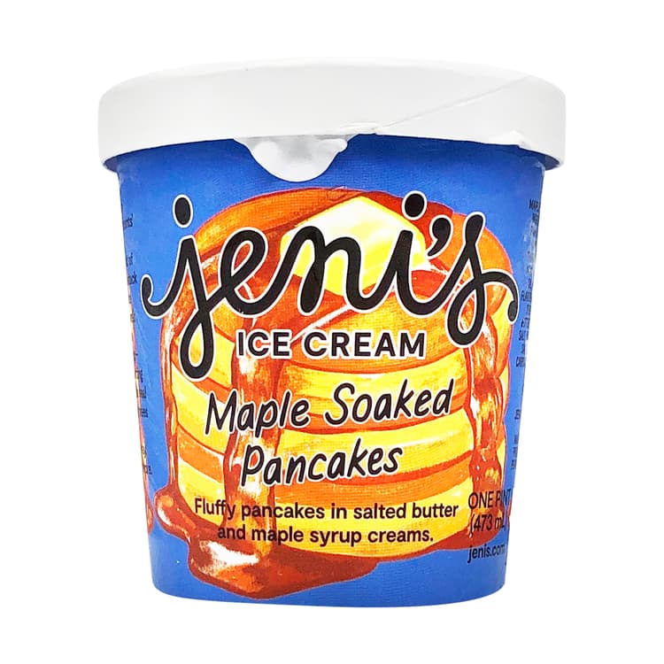 Jenis Splendid Ice Cream Maple Soaked Pancakes Ice Cream
