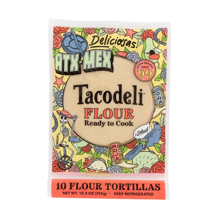 Tacodeli Flour Tortillas- Ready To Cook