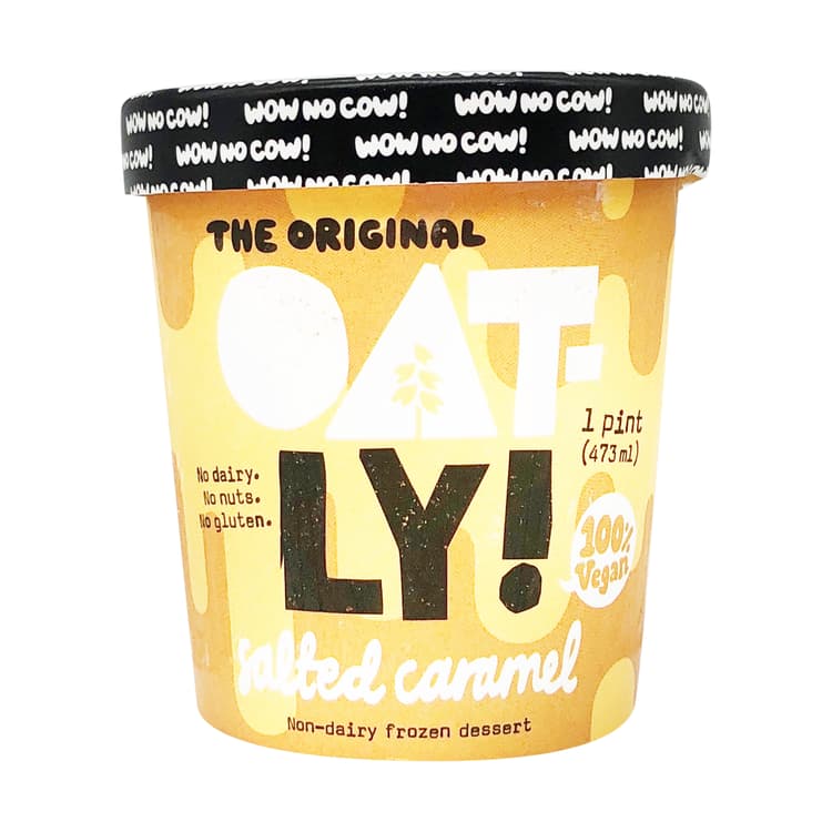 Oatly Salted Caramel Dessert