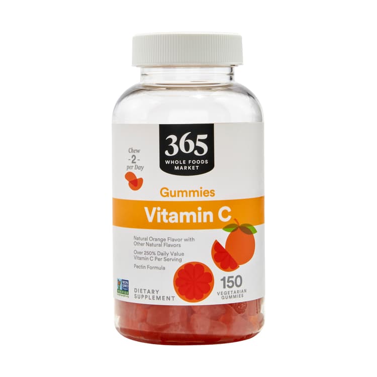 365 Whole Foods Market Vitamin C Natural Orange Flavor Gummies