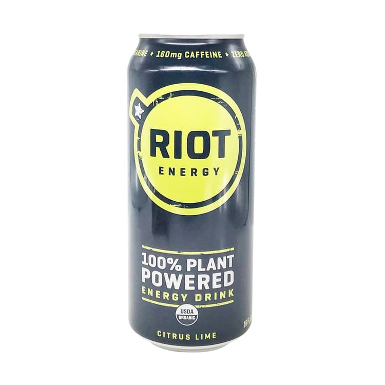Riot Energy Riot Citrus Plant Based Energy Drink