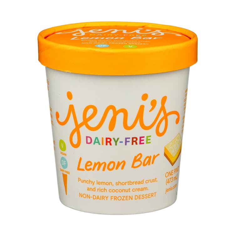 Jenis Splendid Ice Cream Dairy-Free Lemon Bar
