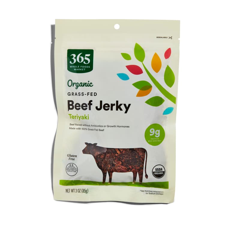 365 By Whole Foods Market Organic Teriyaki Beef Jerky