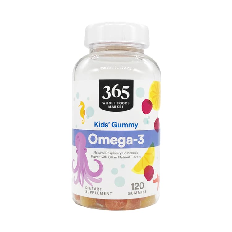 365 By Whole Foods Market Childrens'S Omega-3 Gummies, 120 Gummies