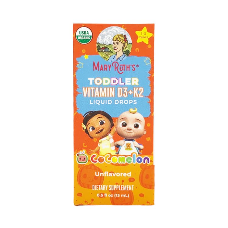 Mary Ruth'S Organic Cocomelon Toddler Vitamin D3 K