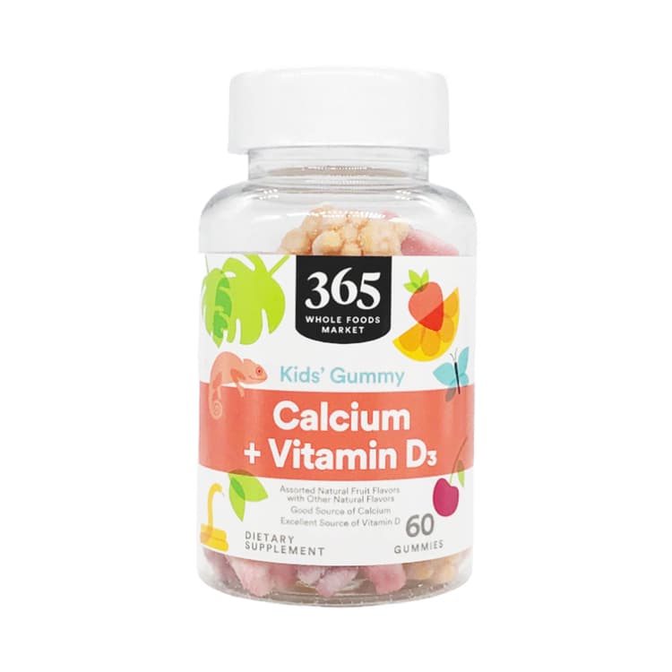 365 By Whole Foods Market Children'S Calcium Gummies, 60 Gummies