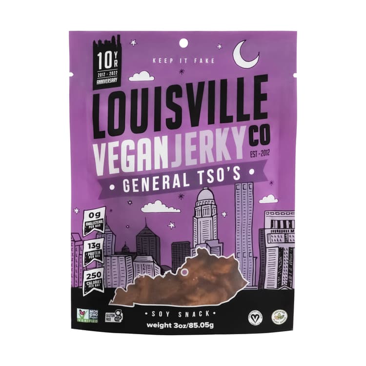 Louisville Vegan Jerky Co. General Tso'S - Vegan Jerky