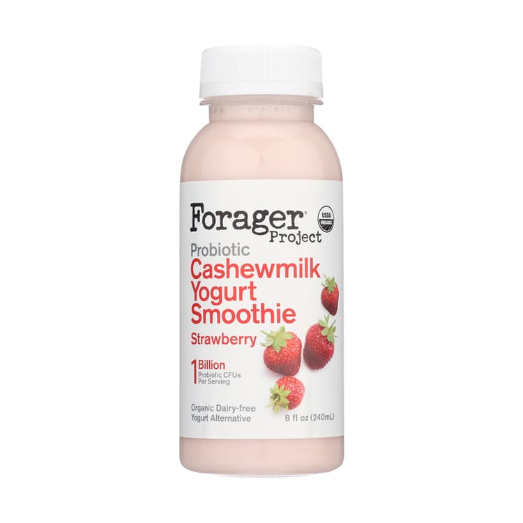 Forager Project Organic Probiotic Cashewmilk Yogurt Strawberry
