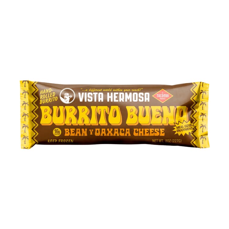 Vista Hermosa Bean Y Oaxaca Cheese Burritos