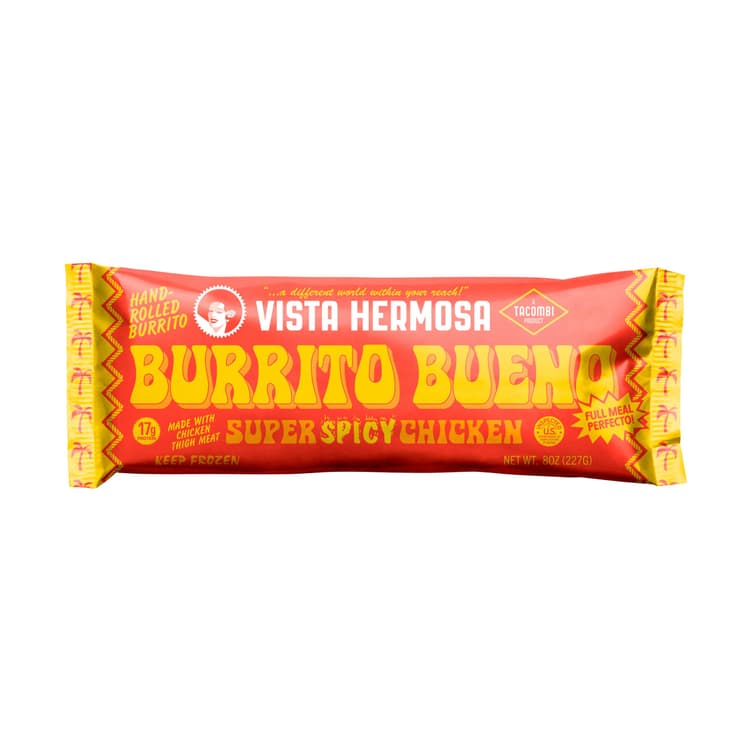 Vista Hermosa Super Spicy Chicken Burritos