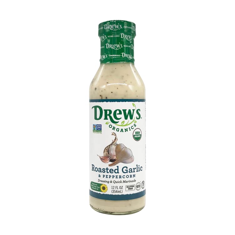 Drew'S Organic Garlic & Peppercorn Dressing