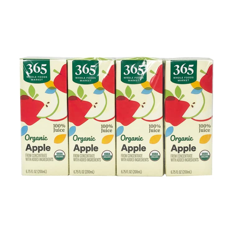 365 By Whole Foods Market Organic Apple Juice Boxes