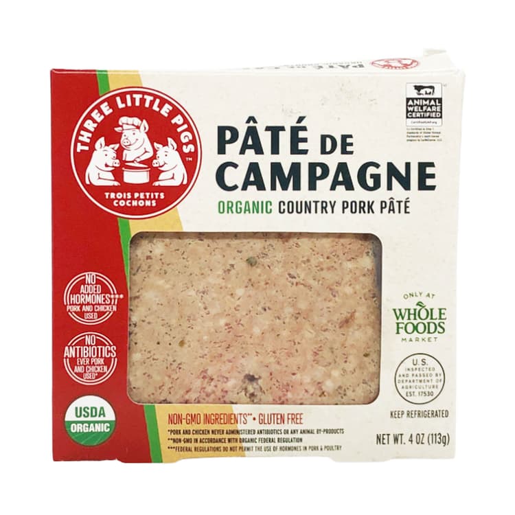 Trois Petits Cochons Organic Pate De Campagne