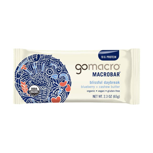 Is it Ginger Free? Gomacro Blueberry + Cashew Butter Macrobar