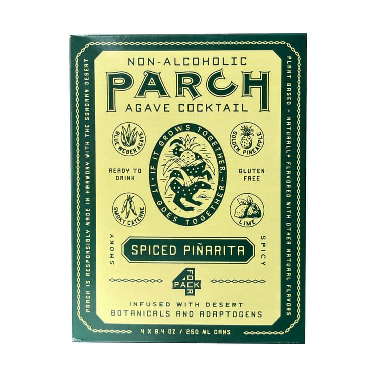 Parch Non-Alcoholic Spiced Pinarita Agave Cocktail