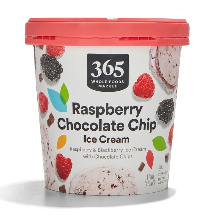 365 By Whole Foods Market Raspberry Chocolate Chip Ice Cream