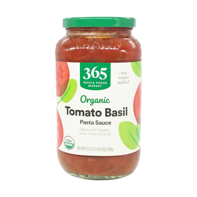 365 Whole Foods Market Organic Tomato Basil Pasta Sauce