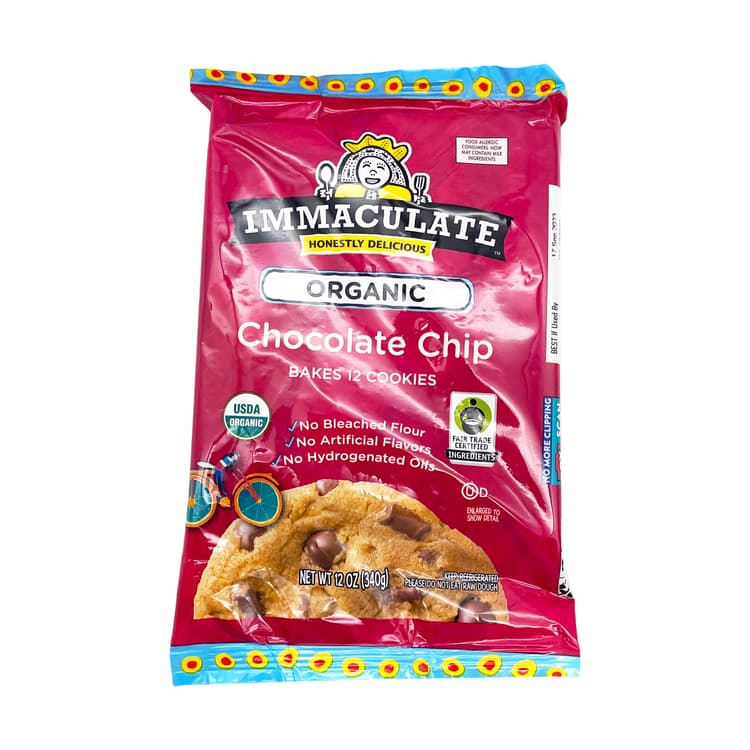 Immaculate Baking - Organic Chocolate Chip Cookie Dough