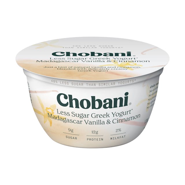 Is it Tree Nut Free? Chobani Less Sugar Madagascar Vanilla & Cinnamon Greek Yogurt
