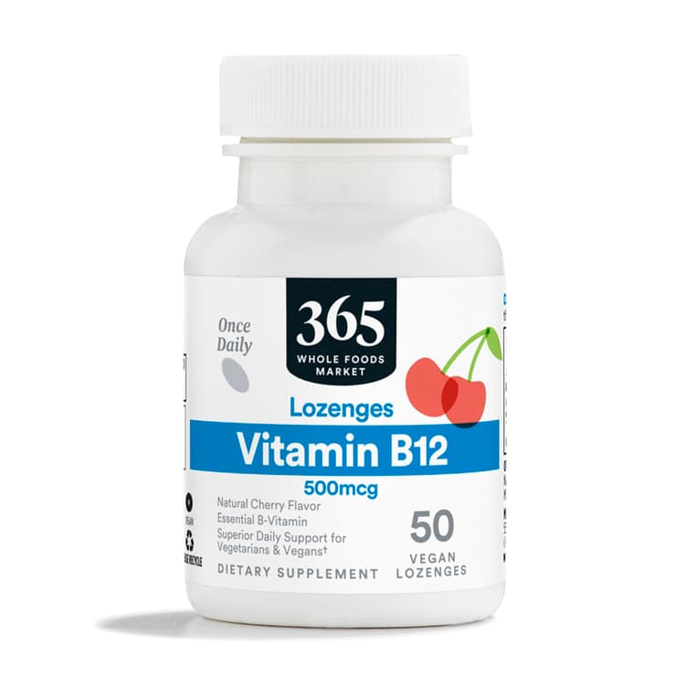 365 By Whole Foods Market Vitamin B12 Lozenges, 500 Mcg