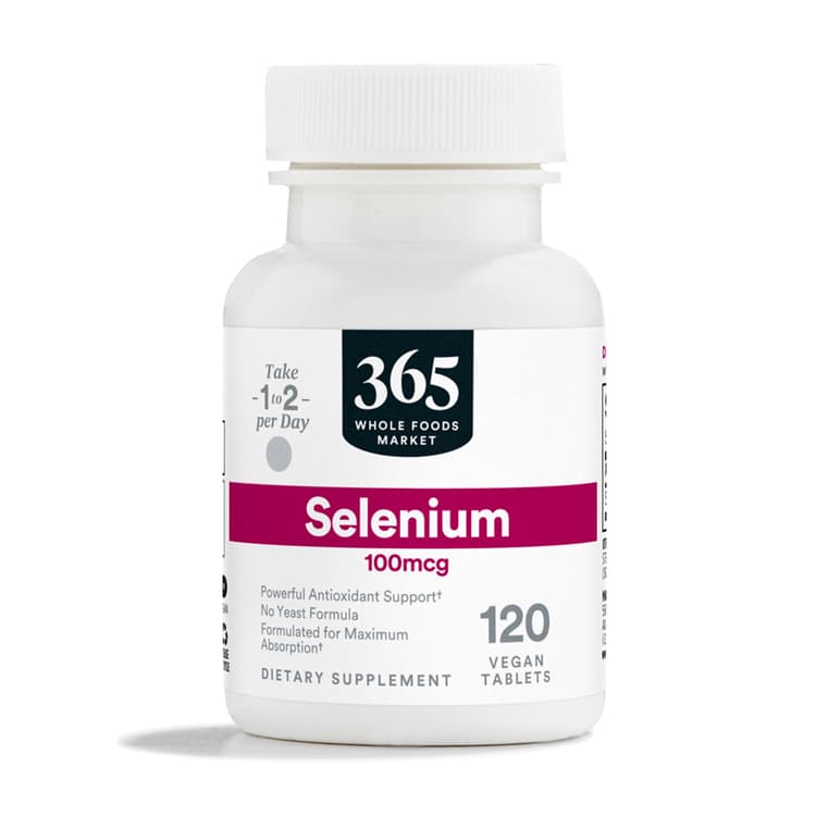 365 By Whole Foods Market Supplements - Minerals, Selenium 100Mcg, 120 Vegan