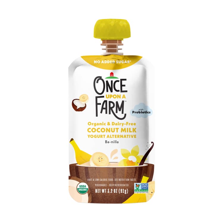 Once Upon A Farm Organic Ba-Nilla Coconut Milk Yogurt Alternative