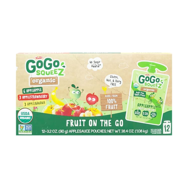 Gogo Squeez Organic Variety