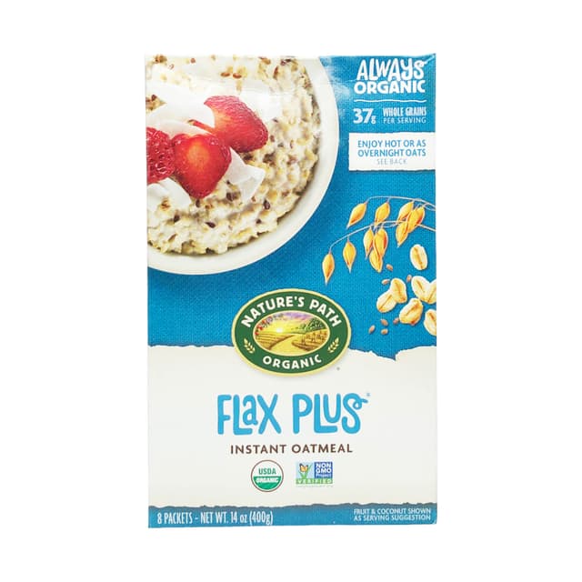 Is it Corn Free? Nature's Path Organic Flax Plus Instant Oatmeal, 8 Packets