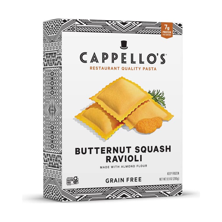 Cappello'S Almond Flour Pasta, Butternut Squash Ravioli