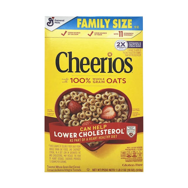 Cheerios Whole Grain Oat Cereal