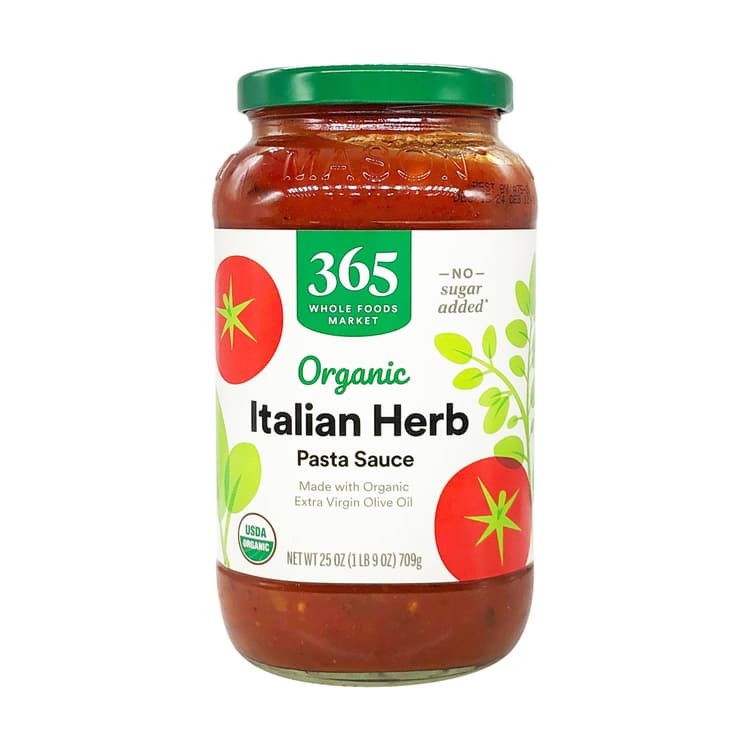 365 By Whole Foods Market Organic Italian Herb Pasta Sauce