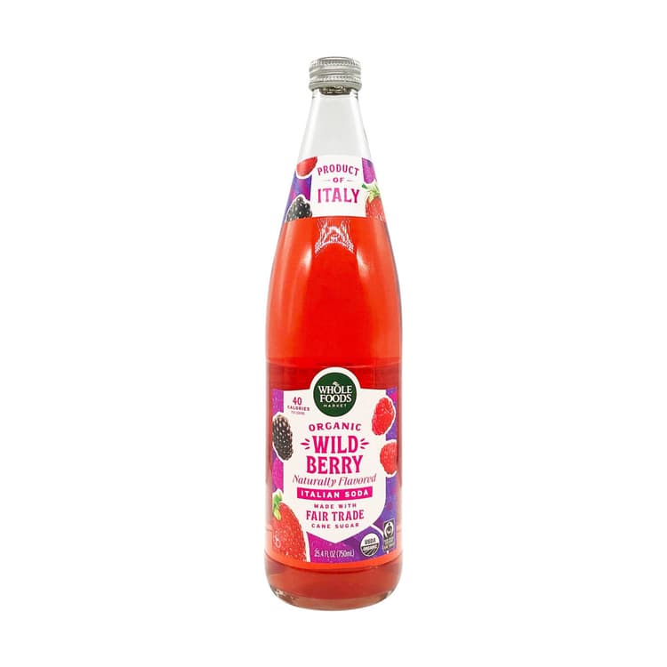 Whole Foods Market Organic Berry Blend Italian Soda