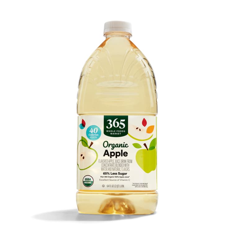 365 By Whole Foods Market Organic Reduce Sugar Apple Juice