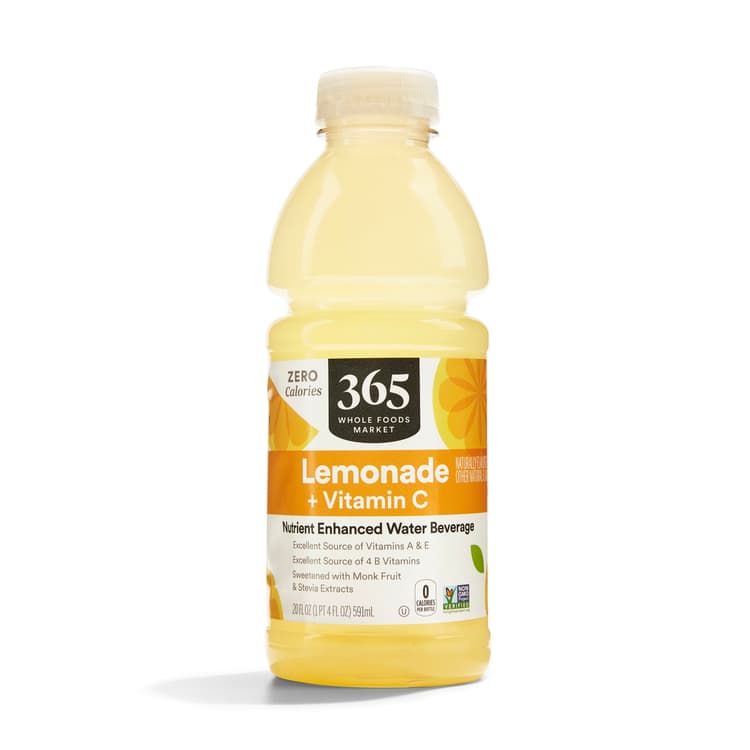 Whole Foods Market Zero Calorie Lemonade Nutrient Water