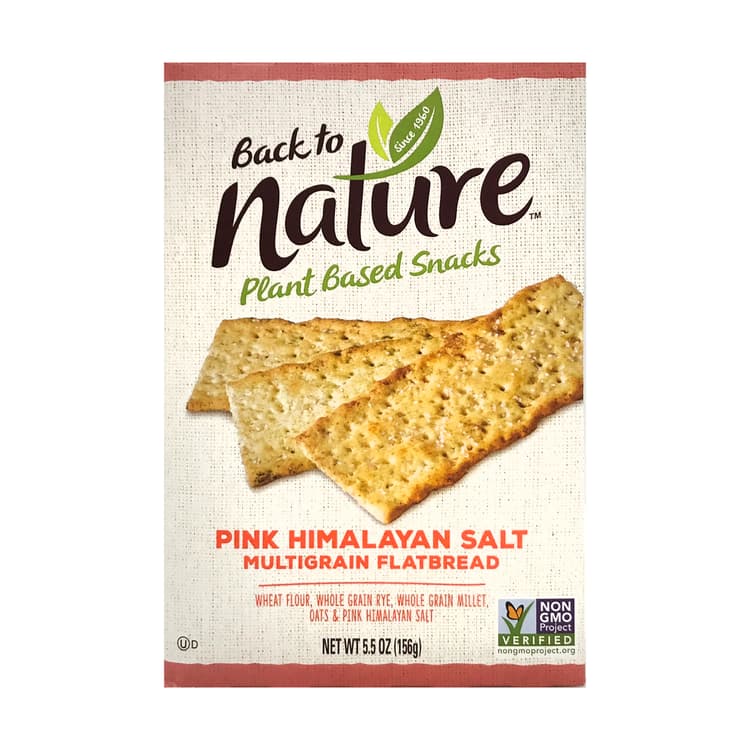 Back To Nature Pink Himalayan Salt Multigrain Flatbread