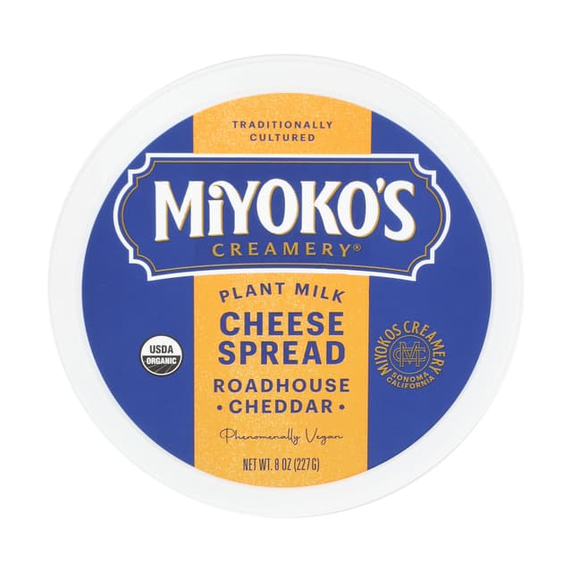 Is it PCOS Friendly? Miyoko's Creamery Organic Straight Up Sharp Roadhouse Chedda Vegan Cheese Spread