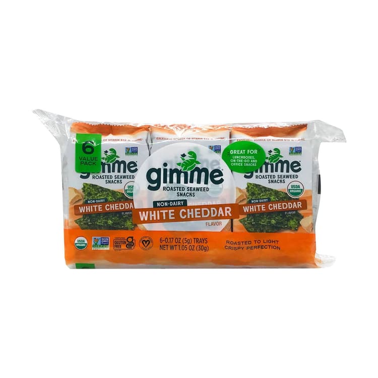 Organic Non Dairy Cheddar Roasted Seaweed