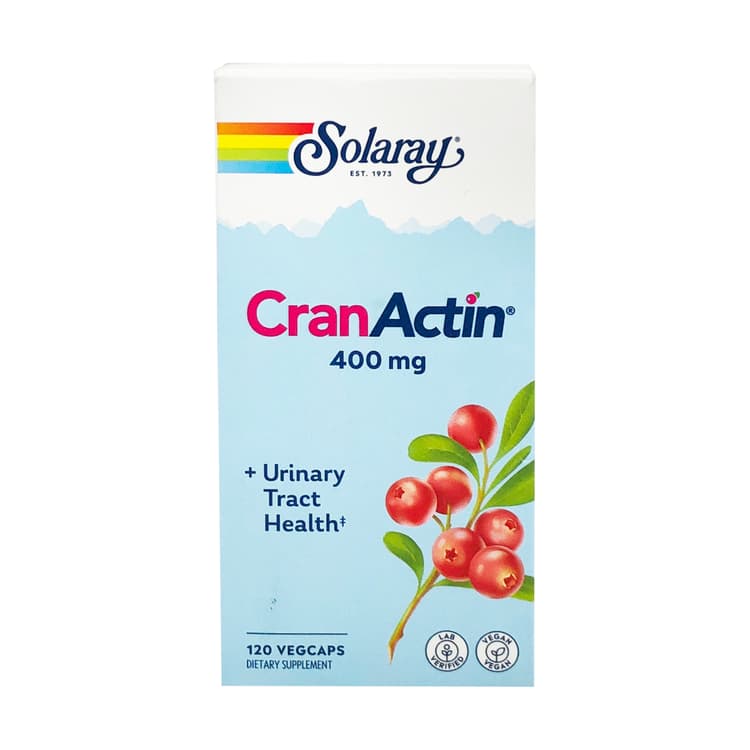 Solaray Cranactin, 120 Vegcaps