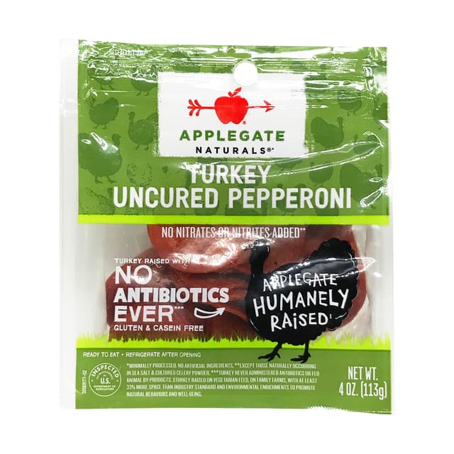 Is it Tree Nut Free? Applegate Uncured Turkey Pepperoni