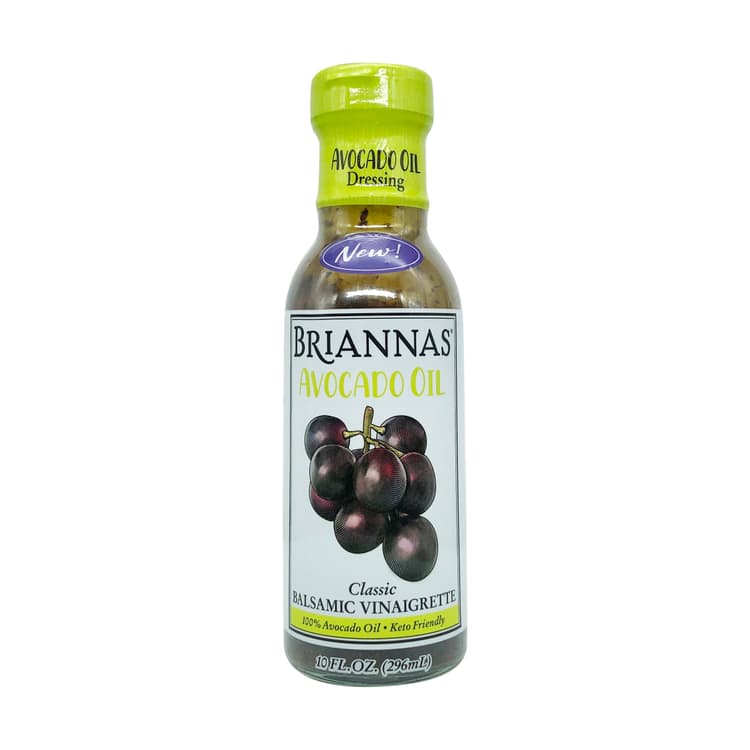 Briannas Avocado Oil Balsamic Vinaigrette Dressing