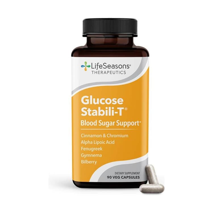 Life Seasons Glucose Stabili-T, 90 Veg Capsules