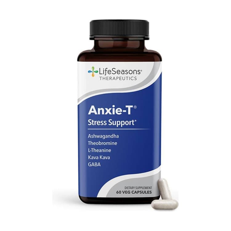 Life Seasons Anxie-T, 60 Veg Capsules