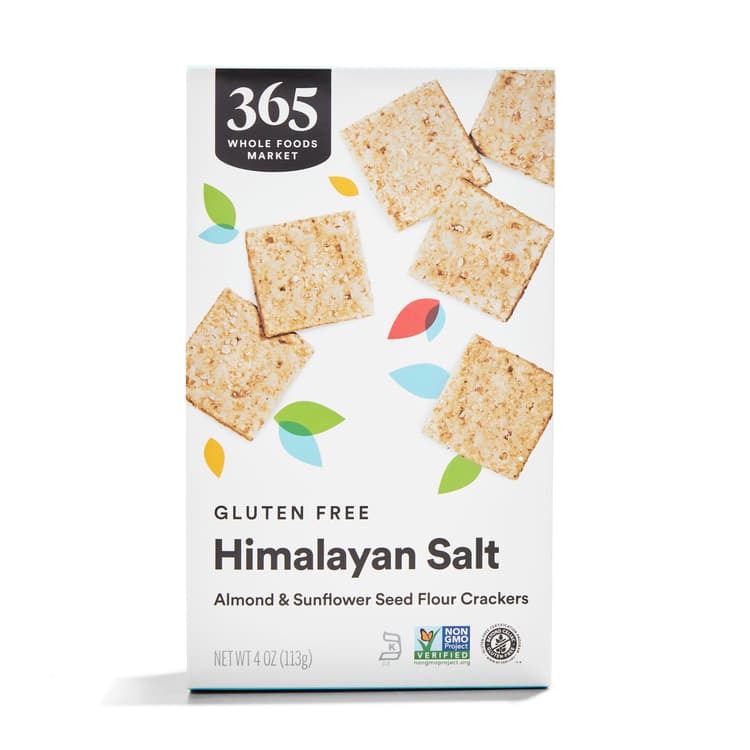 365 Whole Foods Market Himalayan Salt Almond & Sunflower Seed Flour Crackers