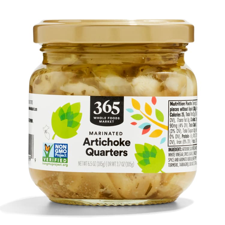 365 By Whole Foods Market Shelf-Stable Artichoke Quarters Marinated